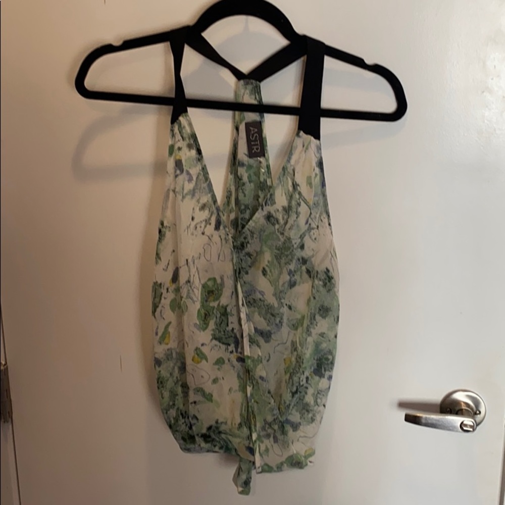 Astr sheer print tank